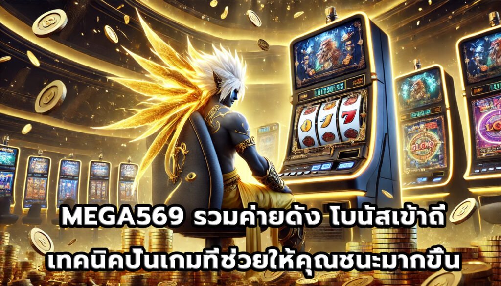 MEGA569 รวมค่ายดัง โบนัสเข้าถี่ เทคนิคปั่นเกมที่ช่วยให้คุณชนะมากขึ้น