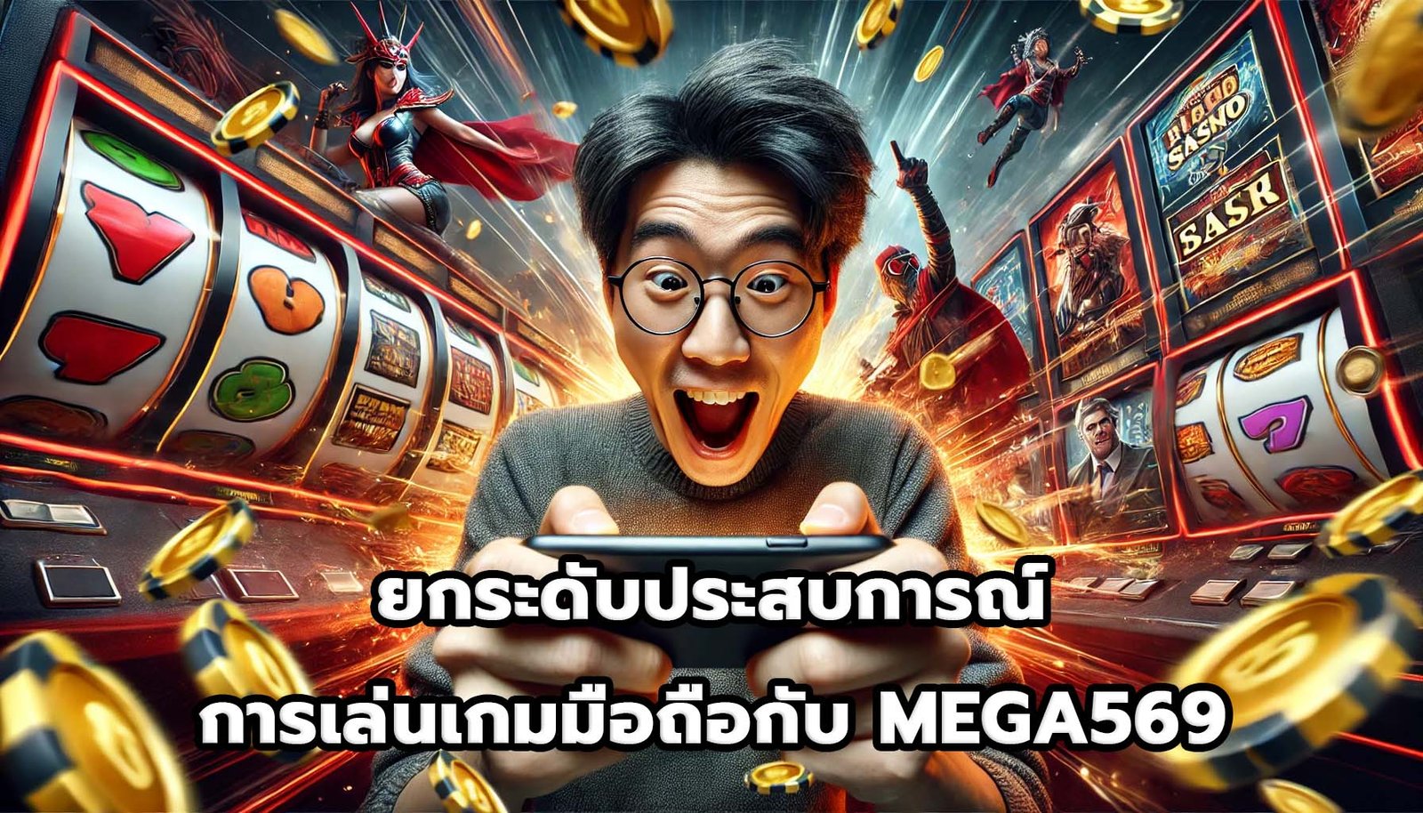 ยกระดับประสบการณ์การเล่นเกมมือถือกับ MEGA569-3