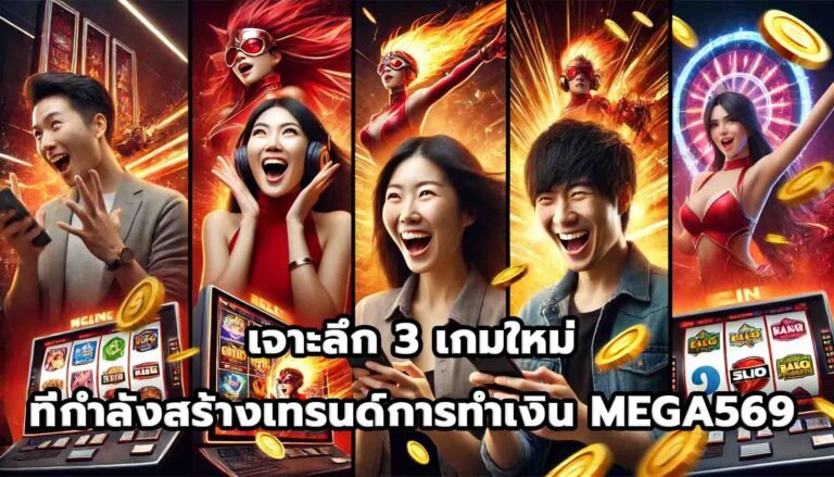 เจาะลึก 3 เกมใหม่ที่กำลังสร้างเทรนด์การทำเงิน MEGA569-9
